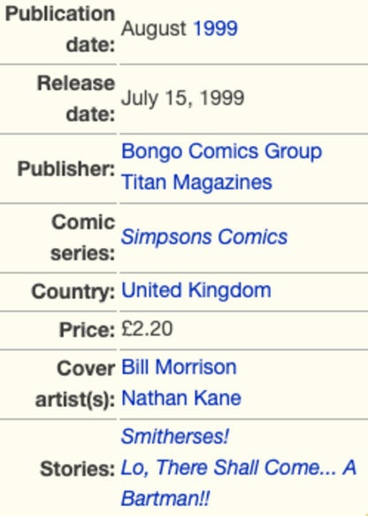 The Simpsons comic (Bongo Comics) #30